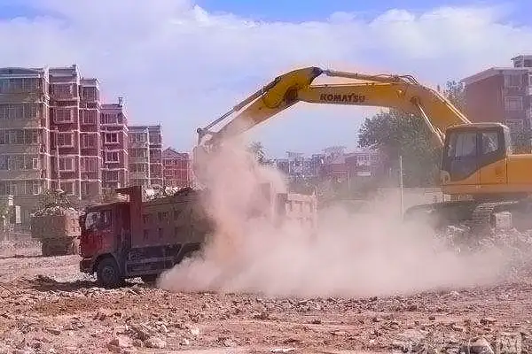 建筑工地扬尘