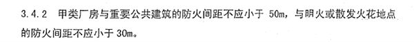 厂房的防火间距